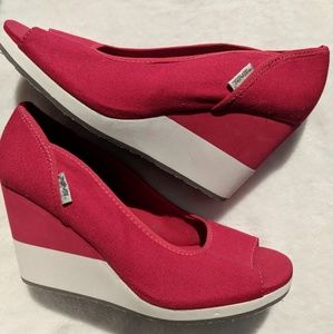 Teva Mush Wedge Women's Heel Sandal US 9